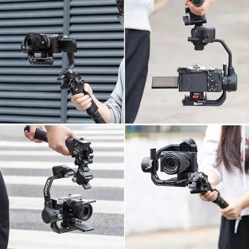 Ulanzi R085 placa de liberación rápida con escala para DJI Ronin RS 2 / RSC 2