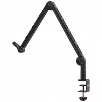 Ulanzi LS25 pinza en C de mesa soporte de estudio para cámara, micrófono, luz LED, negro