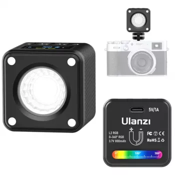 Ulanzi L2 luz de vídeo LED RGB