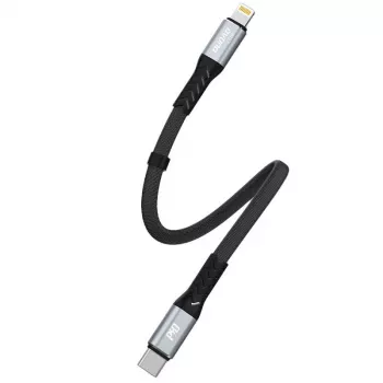 Dudao L10P Cable USB-C a Lightning 20W 0,23m Blanco