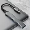 Dudao A16T Hub USB-A 4 puertos USB 2.0 Negro