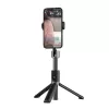 Dudao F18 Palo selfie Bluetooth con trípode 110 cm Negro