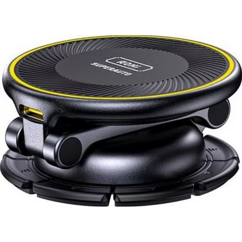 AOHi Superauto Cargador inalámbrico magnético plegable 15W 3 en 1