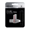 HIKSEMI memoria USB 32 GB E307C Dual USB 3.2 USB Type-C gris