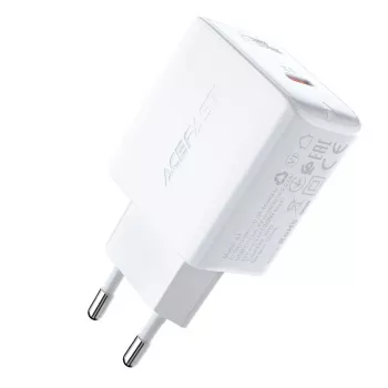 ACEFAST A1 fuente de alimentación PD20W USB-C blanca