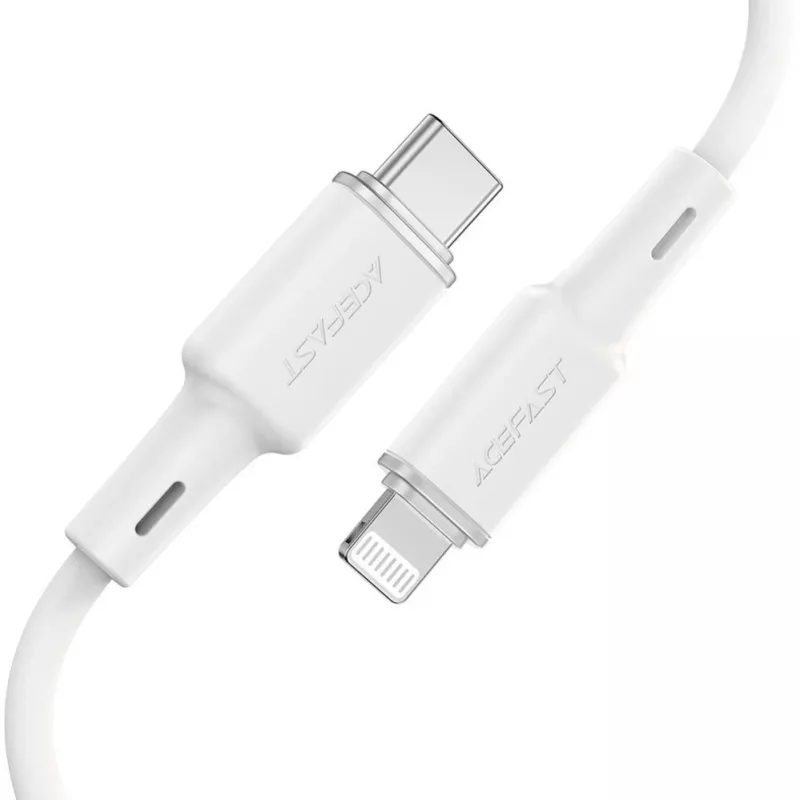 ACEFAST cable MFI USB-C a Lightning 1,2m, 30W, 3A, negro (C2-01)