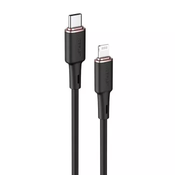 ACEFAST cable MFI USB-C a Lightning 1,2m, 30W, 3A, negro (C2-01)
