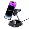 ACEFAST E16 estación de carga inalámbrica 3 en 1 15W para teléfono / auriculares / reloj - negra