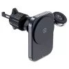 Acefast D18 Car Mount con MagSafe / Qi Wireless Charger + Cable USB-A a USB-C - Negro