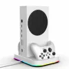 IPEGA soporte RGB de carga y refrigeración para Xbox Series S + 2 uds.