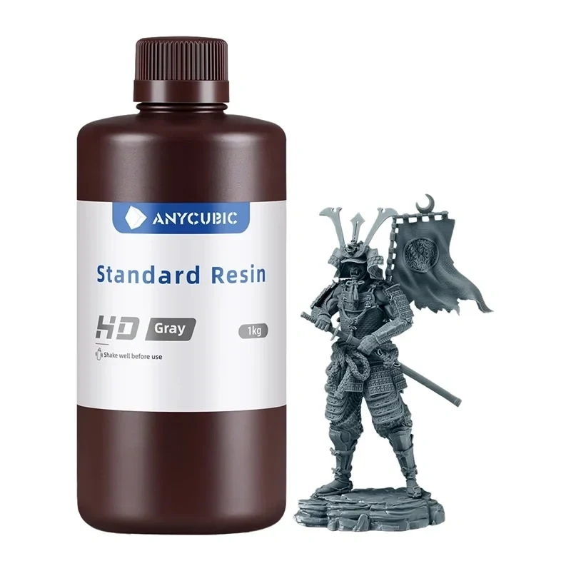 ANYCUBIC Standard 1kg Resina HD Grey