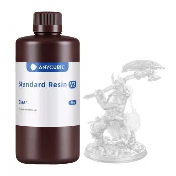 Anycubic Standard V2 1kg Resina Transparente