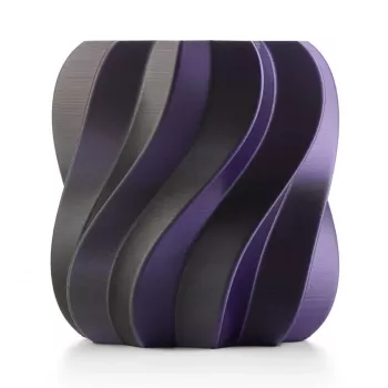 Anycubic PLA Silk Dual PLA Filament 1,75mm Negro y Lila AHSC10-103