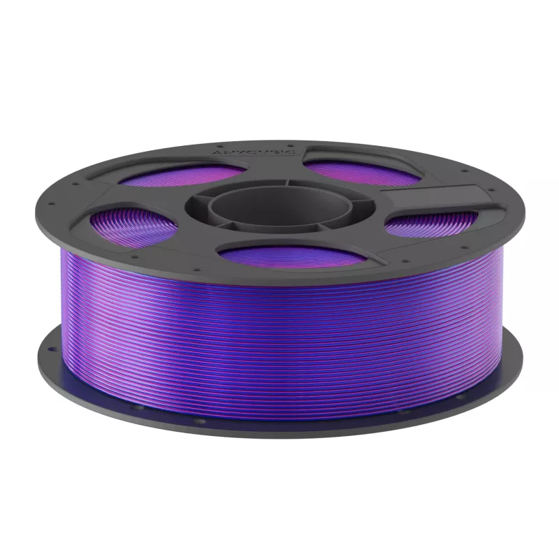 ANYCUBIC PLA Silk Dual Filament 1,75mm Rojo y Azul 1kg AHSC13-103
