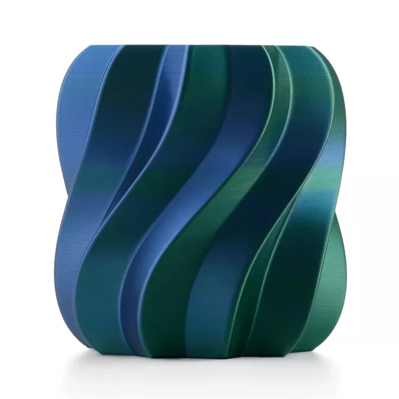 ANYCUBIC PLA Silk Dual PLA Filament 1,75mm Azul y Verde AHSC16-103