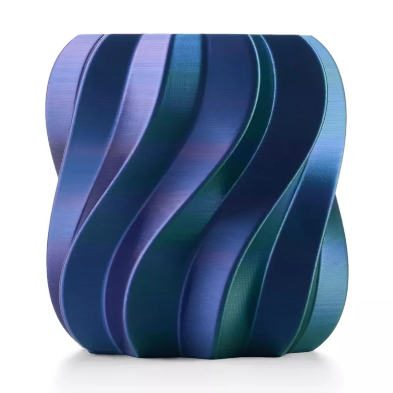 Anycubic PLA Silk Tri-Color Filament 1,75 mm Azul, Verde, Lila AHSC14-103