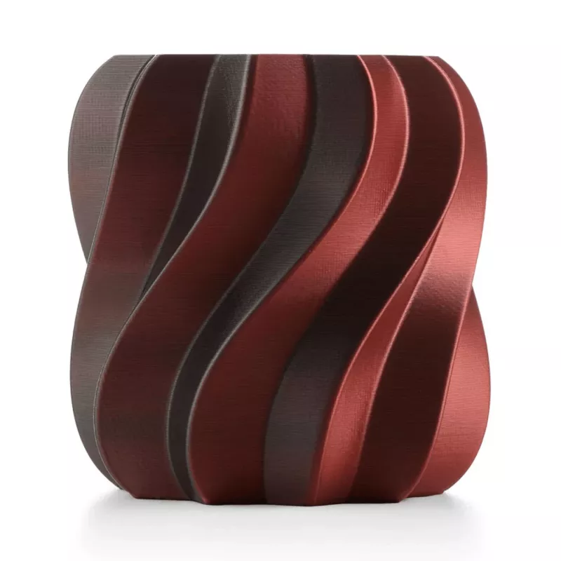 Anycubic PLA Silk Dual PLA Filament 1,75mm negro/rojo AHSC17-103