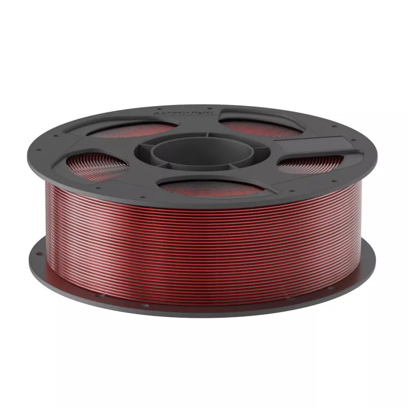 Anycubic PLA Silk Dual PLA Filament 1,75mm negro/rojo AHSC17-103