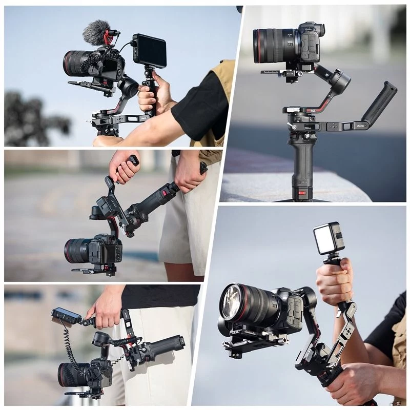 Ulanzi CO19 Side Handle Grip para DJI RS 2 / RSC 2 / RS 3 / RS 3 Pro / RS 3 Mini / RS 4 / RS 4 Pro