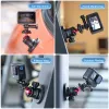 Soporte de ventosa magnética Ulanzi C029 con rótula 3D para GoPro, DJI, Insta360, SJCAM, Xiaomi