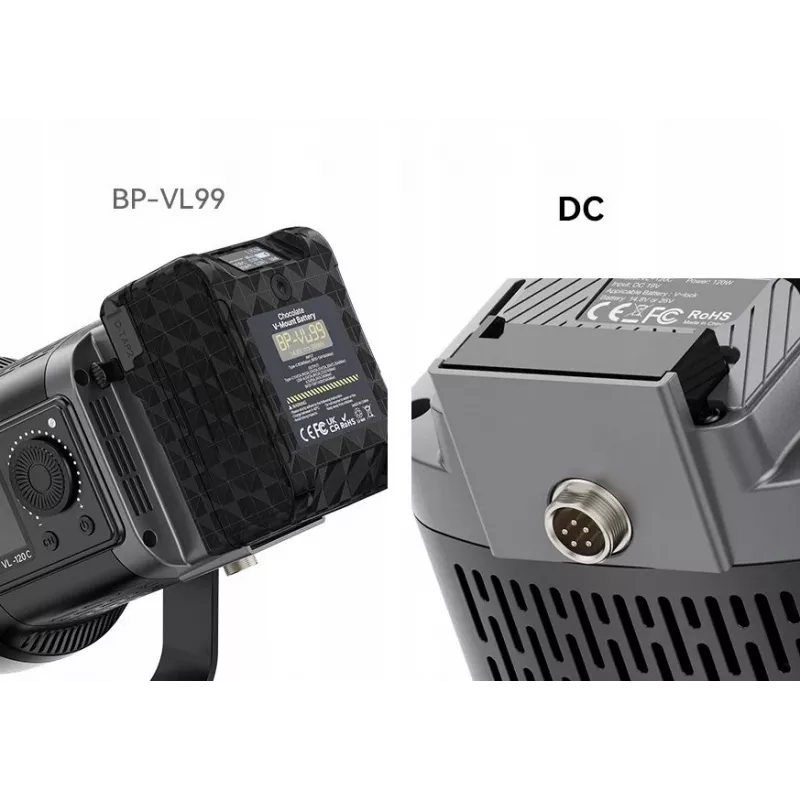 Luz LED de vídeo Ulanzi V-120Bi - WB (2700K - 6500K)