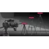 ULANZI MT-81 Trípode con cabezal fluido para grabación de vídeo, 8 kg de carga, 155 cm de altura