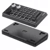 ULANZI D005 DD02 Audio Mixer Sound Card para streaming en directo, podcasting, gaming