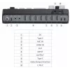 ULANZI D005 DD02 Audio Mixer Sound Card para streaming en directo, podcasting, gaming