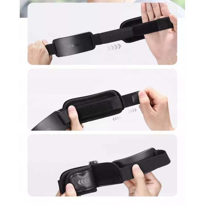 Ulanzi CM027 Soporte de cabeza para GoPro, DJI, SJCAM, Xiaomi, Insta360, smartphones