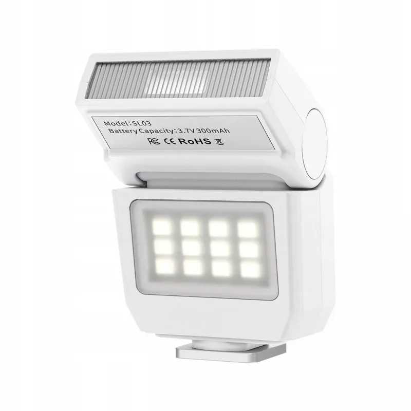 Ulanzi SL03 lámpara flash, blanca