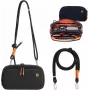 ULANZI YY08 Bolsa bandolera para cámara, consola de juegos, negra