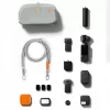 ULANZI YY08 Bolsa bandolera para cámara, gaming, EDC - gris