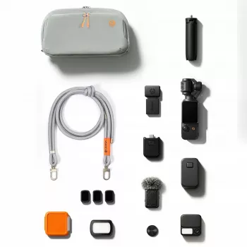 ULANZI YY08 Bolsa bandolera para cámara, gaming, EDC - gris