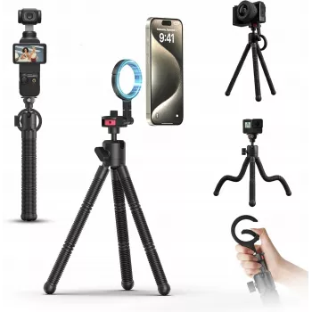 Ulanzi MT30 Trípode mini flexible - negro