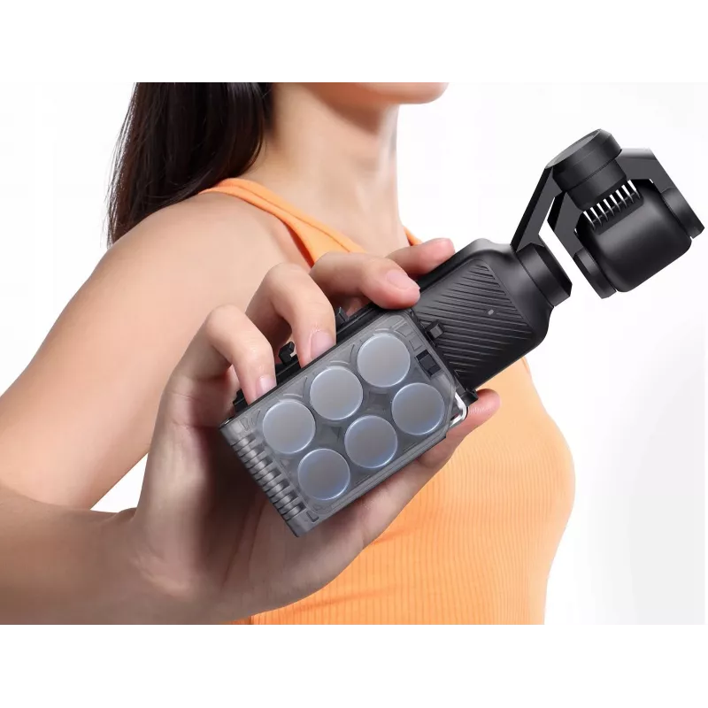 ULANZI PK15 Soporte magnético de liberación rápida para DJI Osmo Pocket 3