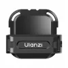 ULANZI PK13 Soporte de liberación rápida para DJI Osmo Pocket 3, GoPro, tornillo de 1/4 de pulgada, negro