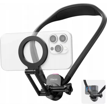 ULANZI MG14 Soporte magnético de cuello POV para móvil GoPro DJI Insta360