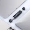 Ulanzi CR1 lector de tarjetas SD TF MicroSD 3 en 1 USB 3.0 / USB-C 150-200 MB/s