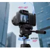 ULANZI TT39 trípode de aluminio de 155 cm con soporte para móvil para DSLR, cámaras sin espejo, smartphone