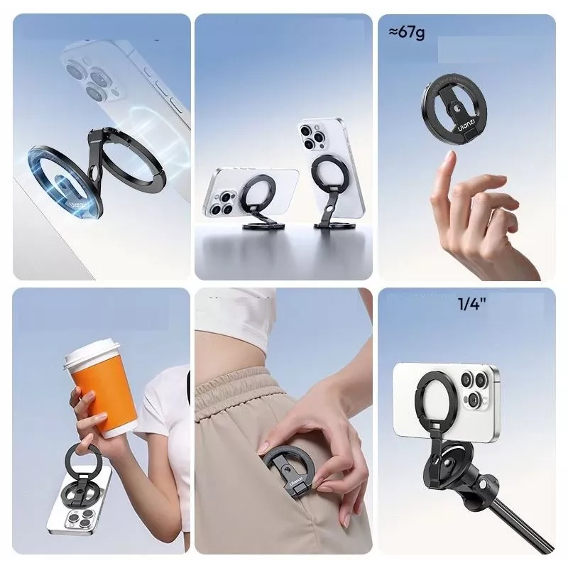 Ulanzi MA02 soporte magnético para trípode para teléfonos MagSafe, 1/4