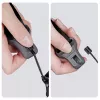 ULANZI CSS1 correa de cuello anti-enredos con cierre rápido U-snap para cámara DSLR, 60 kg, plata