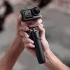 ULANZI MT66 mini trípode palo selfie 3 en 1 clip para mochila para DJI Osmo Action 5 Pro 4 3, GoPro, Insta360 - negro
