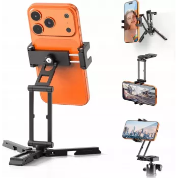 ULANZI SK29 Magic Arm soporte de trípode para móvil con placa de liberación rápida Arca-Swiss, rosca de 1/4