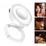 Ulanzi ML05 luz de relleno LED con espejo, MagSafe, 2500K-9000K, blanco