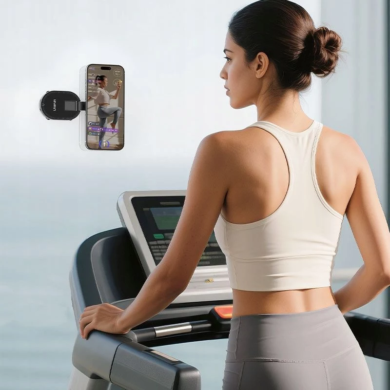 Ulanzi MA39 soporte magnético para móvil con ventosa para salpicadero, parabrisas, escritorio - compatible con MagSafe, giro 360°, negro