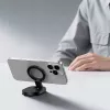 Ulanzi MA39 soporte magnético para móvil con ventosa para salpicadero, parabrisas, escritorio - compatible con MagSafe, giro 360°, negro