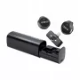 ULANZI A21 micrófono lavalier inalámbrico dual para iPhone Lightning, alcance 100m, estuche de carga