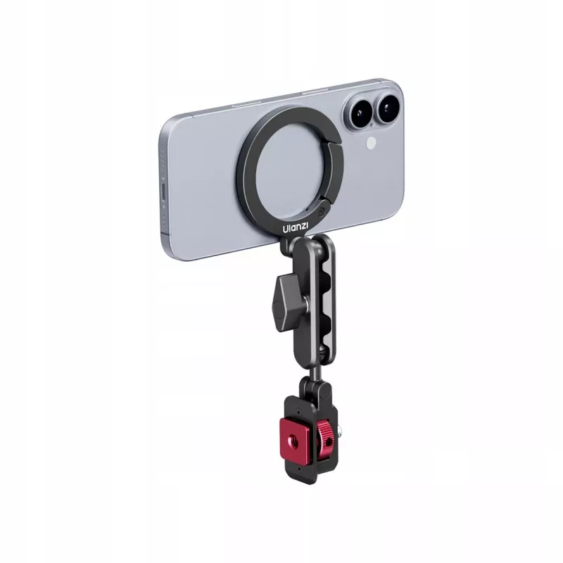 ULANZI MA56 soporte magnético para móvil con brazo articulado, compatible con MagSafe, rosca de 1/4