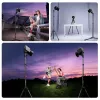 Ulanzi TT43II Mini trípode / pie de luz - 43 cm, carga 2 kg, Negro