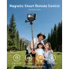 TELESIN Palo selfie trípode con mando a distancia Bluetooth 80m para GoPro Hero 13 12 11 10 9 Max Max2